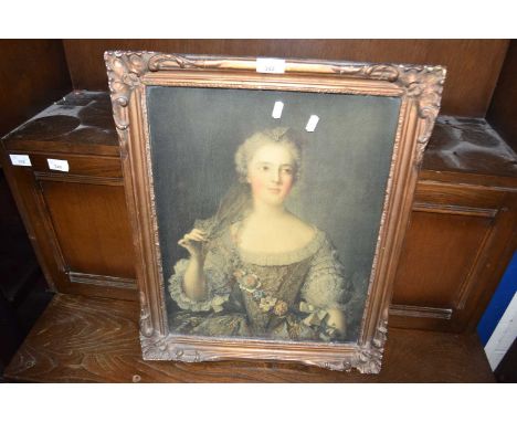 COLOURED PRINT, MADAM SOPHIE DE FRANCE