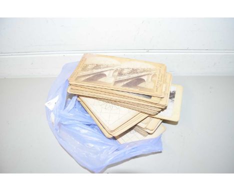 COLLECTION OF VINTAGE STEREOSCOPE CARDS