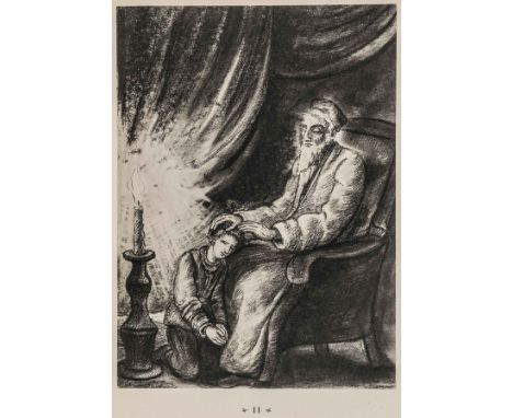 Judaica - Lilienfeld, Rosy. Bilder zu der Legende des Baalschem - Pictures to the legend of Baalschem. Mit 33 ganzseitigen Il