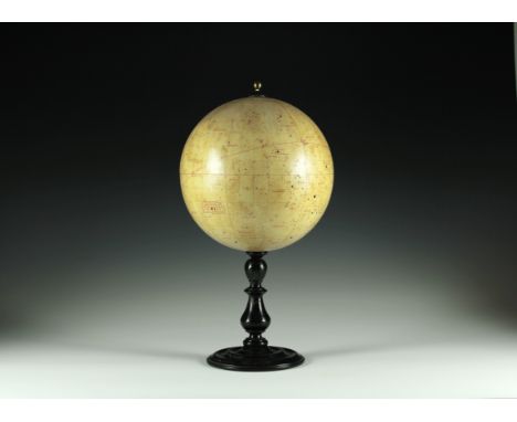 Himmelsglobus von Robert Henseling. Berlin, ca. 1920, bezeichnet "Dietrich Reimers Himmelsglobus, bearbeitet von Robert Hense