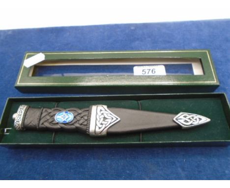 Masonic sigian dubh dagger 
