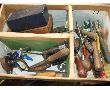 Box of Assorted Tools