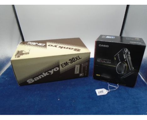 Casio Exilim Boxed plus Sankyo EM-30KL Boxed 