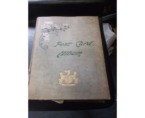 Vintage Postcard Album with over 400 postcards