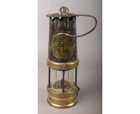 An Eccles Type GR. 6 miners lamp.  