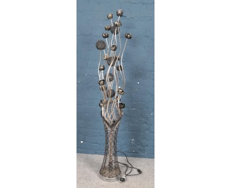 A Modern decorative floor lamp. (157cm height)  
