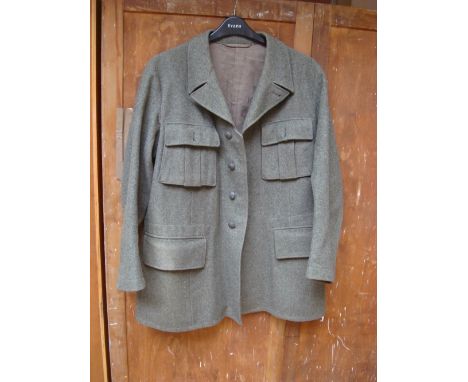 A WWII Swedish Army Tunic. 
