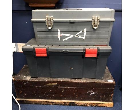 QUANTITY OF HAND TOOLS, in three cases