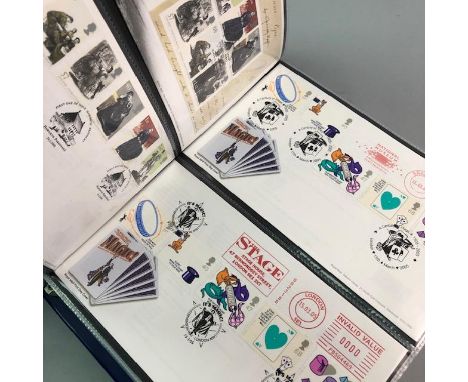 LOT OF FIRST DAY COVERS, from January to December 2005, collated over two folders