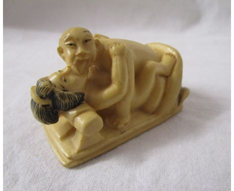 Erotic netsuke