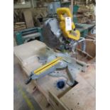 DeWalt 12in. Sliding Miter Saw, model DWS780, Includes Work Bench
