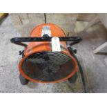 Industrial Shop Fan/Heater, 240V
