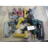Assorted Pneumatic Hand Tools, 9pcs