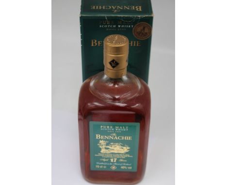 A Bottle Of The Bennachie Pure Malt Scotch Whisky 17 Year Old Pure Malt Whisky, In Presentation BoxThe Box Is In Good Overall