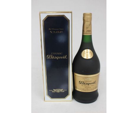 A Bottle Of V.S.O.P Cognac Bisquit In Presentation Box.Slight Creases To Box , Bottle Is In Good Overall Condition Is Sealed 