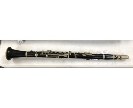 A VINTAGE 'SELMER', LONDON CONSOLE SPECIAL CLARINET 