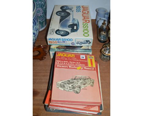 A Jaguar XJ6 and XJ Owners Workshop Manual, 1968-1976, series 1 and 2; a Jaguar Daimler XJ6 and XJ Sovereign, 1968-1984 Owner