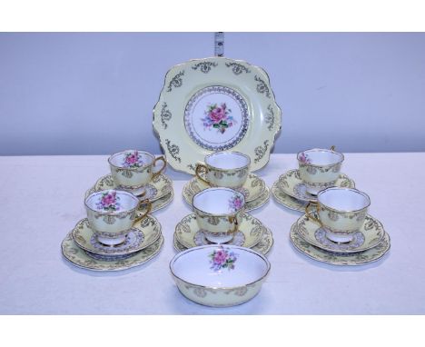 A vintage Argyle bone china tea service 