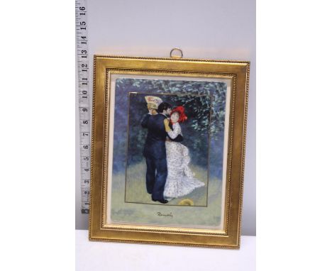 A limited edition Goebel framed print 