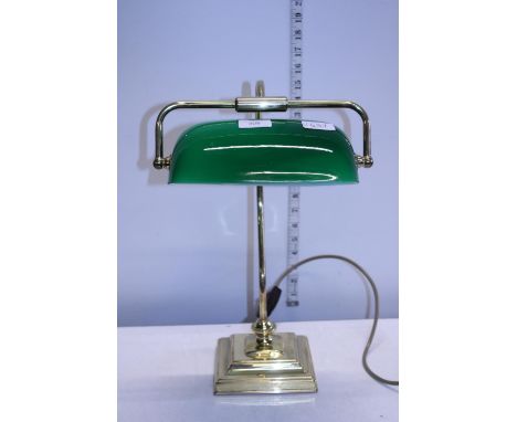 A bankers style desk lamp.  No postage 