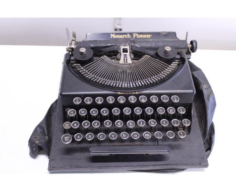 A Monarch Pioneer typewriter. No postage 