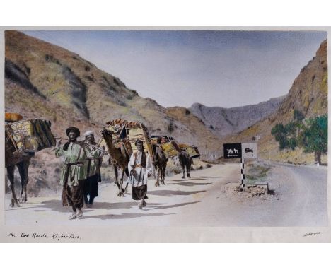 * Holmes (Randolph Bezant, 1888-1973). A group of three 'oilbrom' colour photographs of Afghanistan, circa 1930, all titled a