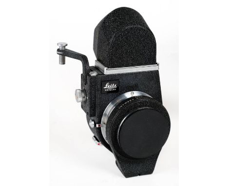 * Leica Visoflex II. Leitz Visoflex II mirror housing (first type) and Leitz Right-Angle Magnifier (converts any Leica M-moun