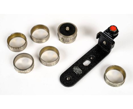 * Leica (Leitz) FARUX panoramic tripod head, bracket and rings. Leitz FARUX panoramic tripod head, in good condition and in g