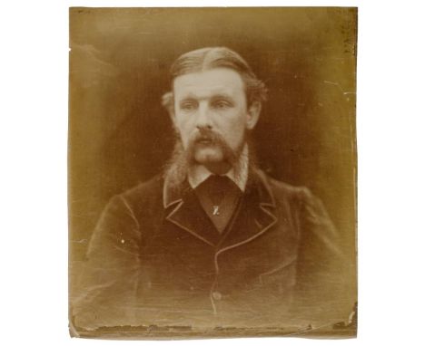 * Cameron (Julia Margaret, 1815-1879). Portrait of an unknown man with whiskers, 1868-74, albumen print, a little edge creasi