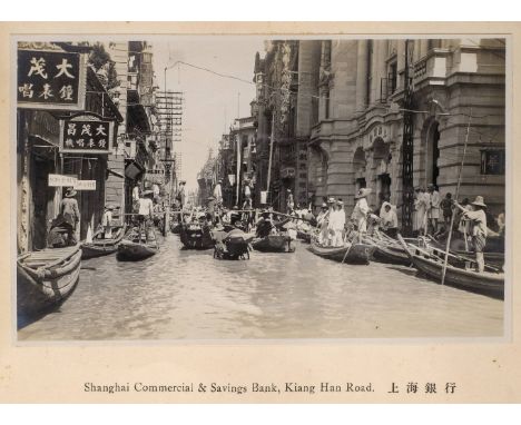 China. The Hankow Flood Pictures, 1931, published by Zenith Studio, Hankow, [1931], 30 gelatin silver print photographs with 