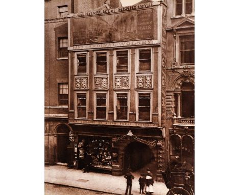 * London. Three views of London buildings by Henry Dixon &amp; A. &amp; J. Bool, printed for the Society for Photographing Re