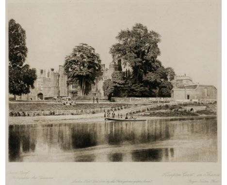 * Fenton (Roger, 1819-1869). Hampton Court on Thames [from Photographic Art Treasures, Part II ] published by The Photo-galva