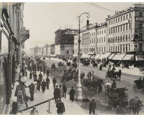 Russia. A personal photograph album recording a tour from Kiel in Germany to Denmark, Russia and Norway, circa 1910, 52 mount