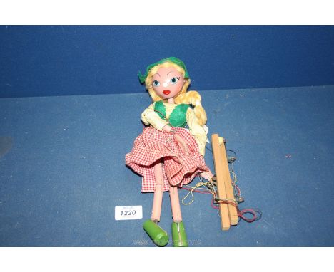 A Pelham Puppet of a Dutch girl.