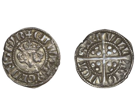 Edward I (1272-1307), Penny, class 3e, Newcastle-upon-Tyne, 1.39g/4h (SCBI North 129, this coin; N 1020; S 1391). Small patch