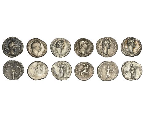 Domitian, Denarius, 95-6, laureate head right, rev. Minerva advancing right, holding spear and shield, 2.52g/6h (RIC 787; RSC