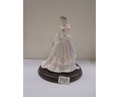 A Royal Worcester limited edition figurine 'The Jewel in the Crown' 7010/12500