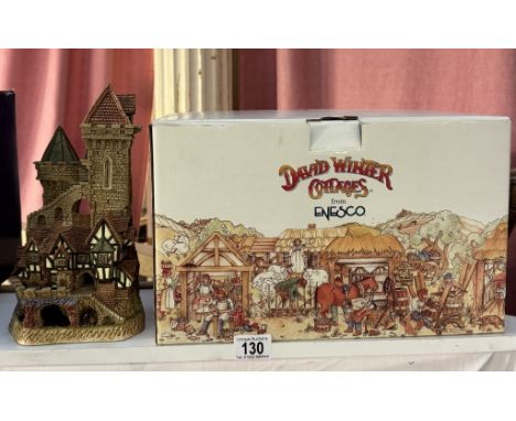 A boxed David Winters cottages model no D1007 ltd edition 1993/3500