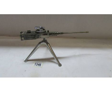 A Japanese lighter in the form of a Browning M3 machine gun.
