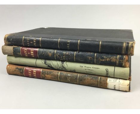 THE NAVY &amp; ARMY ILLUSTRATED VOLS I-VI,ed. Commander Charles N. Robinson, R.N, published Hudson &amp; Kearn, London circa 