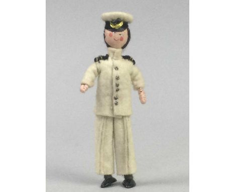 LOT OF MINIATURE CERAMICS AND DOLLS,along with ceramic dogs, also a Kodak Brownie C camera, brass ware and other objects