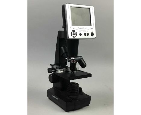 CELESTRON MICROSCOPE,in carry caseOverall decent condition no major noticeable damage to the item, however the display does n