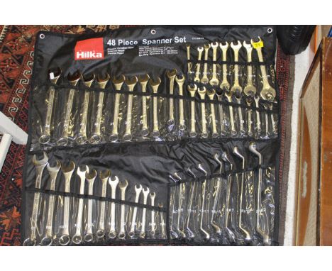 A 48 piece spanner set in plastic roll*