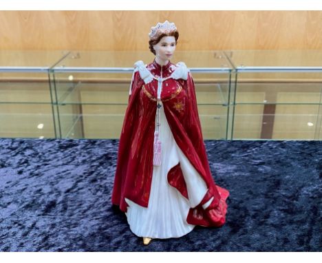 Royal Worcester Queen Elizabeth II In Celebration of The Queens Birthday