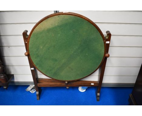 An early 20th century fold away card table.