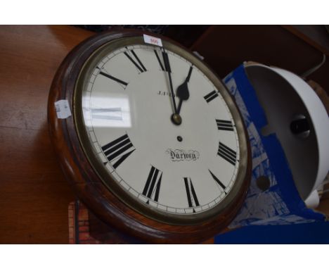 A Victorian Jas Lowe of Darwen Fusee clock