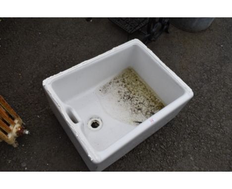 A vintage Belfast sink.