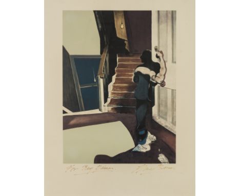 δ Francis Bacon (1909-1992)Triptych (Sabatier 33)Offset lithograph printed in colours, 1976, signed and inscribed in felt tip