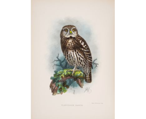 Birds.- Crawshay (Richard) The Birds of Tierra del Fuego, first edition, one of 300 copies, this copy unnumbered, wood-engrav
