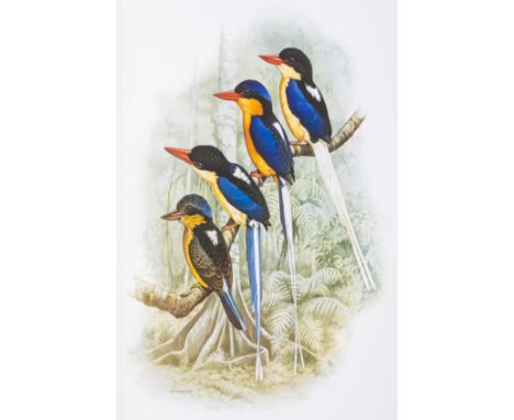 Birds.- Cooper (William) and Joseph M. Forshaw.&nbsp;Kingfishers and Related Birds, vol. 1 &amp; 2 only (of 6), first edition